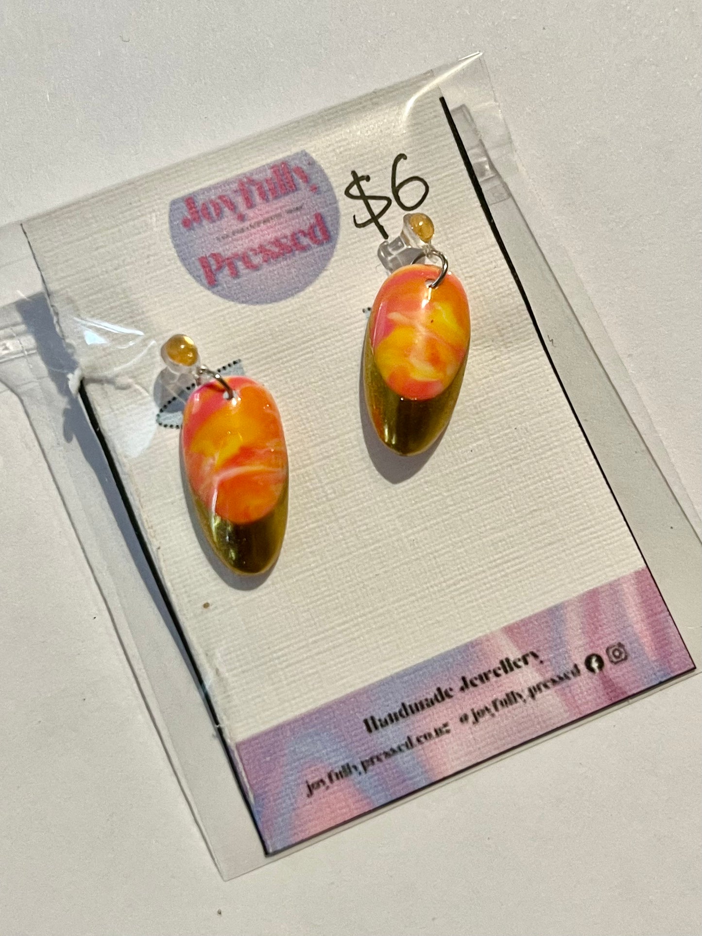 Gold Marble, Clip-on