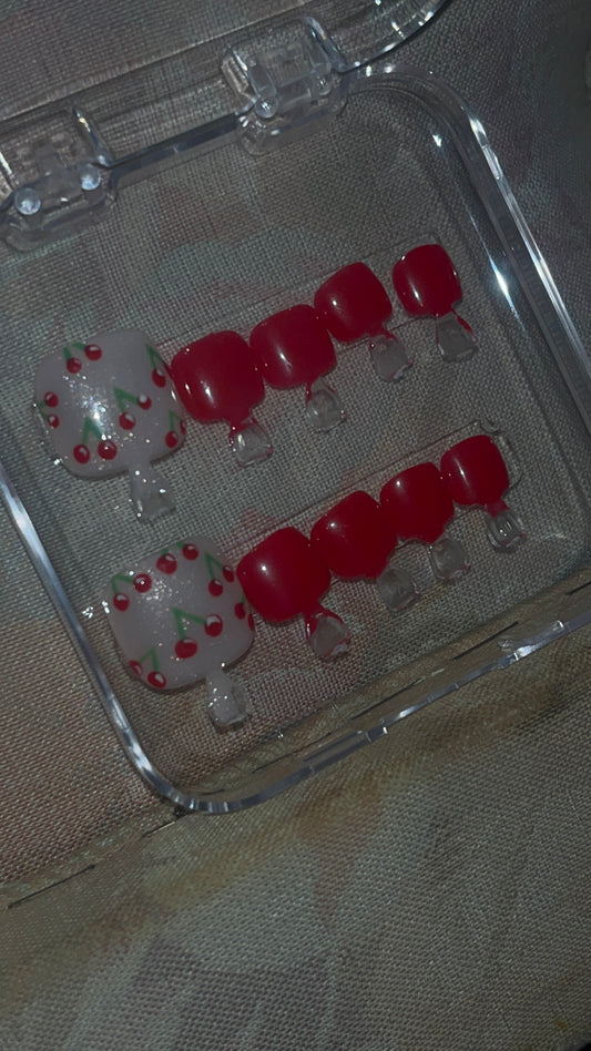 X small, Cherry Toes