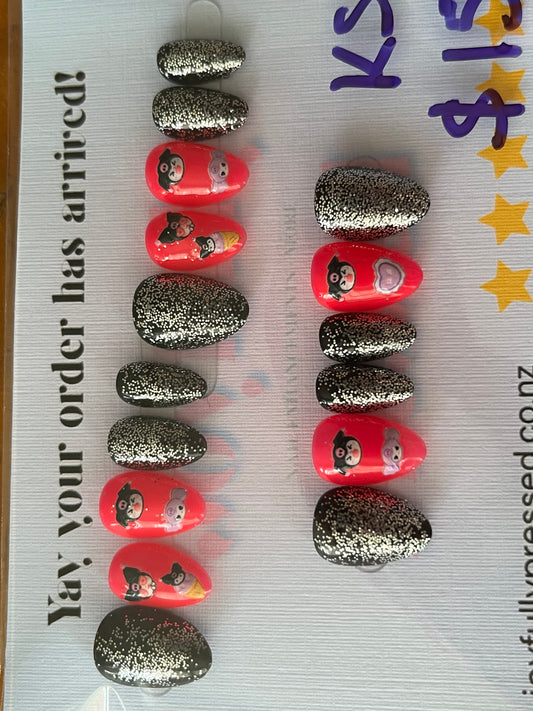 BlackPink nails